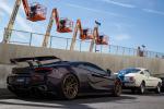 McLaren 570S Cobalt Violet on ADV.1 Wheels (ADV10 TRACK SPEC) 2018 года
